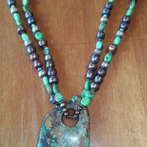Paige Wallace Turquoise Necklace - Picture 2 of 3
